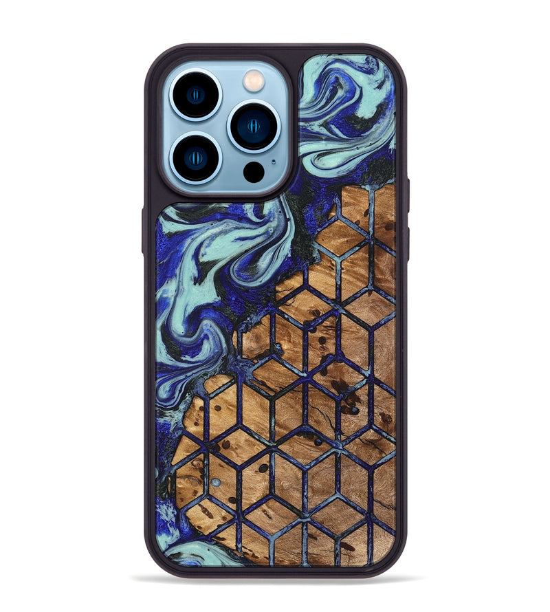 iPhone 14 Pro Max Wood Phone Case - Lanny (Pattern, 822076)
