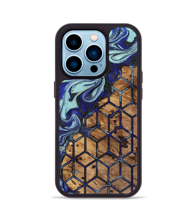 iPhone 14 Pro Wood Phone Case - Lanny (Pattern, 822076)