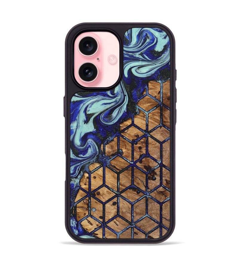iPhone 16 Wood Phone Case - Lanny (Pattern, 822076)
