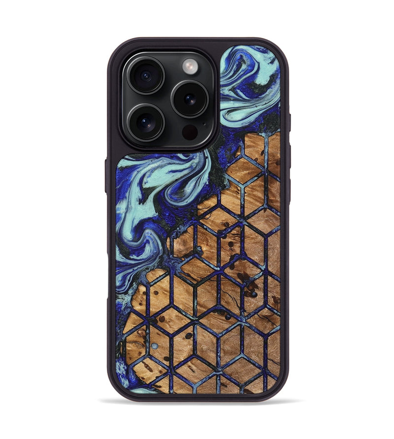 iPhone 16 Pro Wood Phone Case - Lanny (Pattern, 822076)