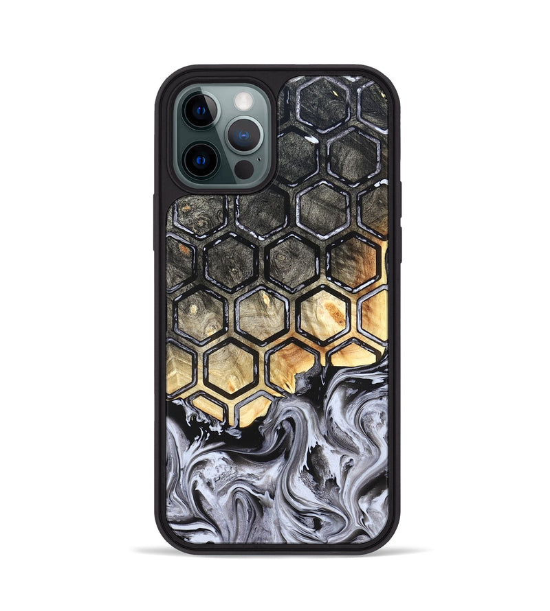 iPhone 12 Pro Wood Phone Case - Quincy (Pattern, 822077)