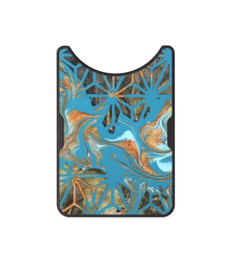 Alloy Wood Wallet - Cora (Pattern, 822078)