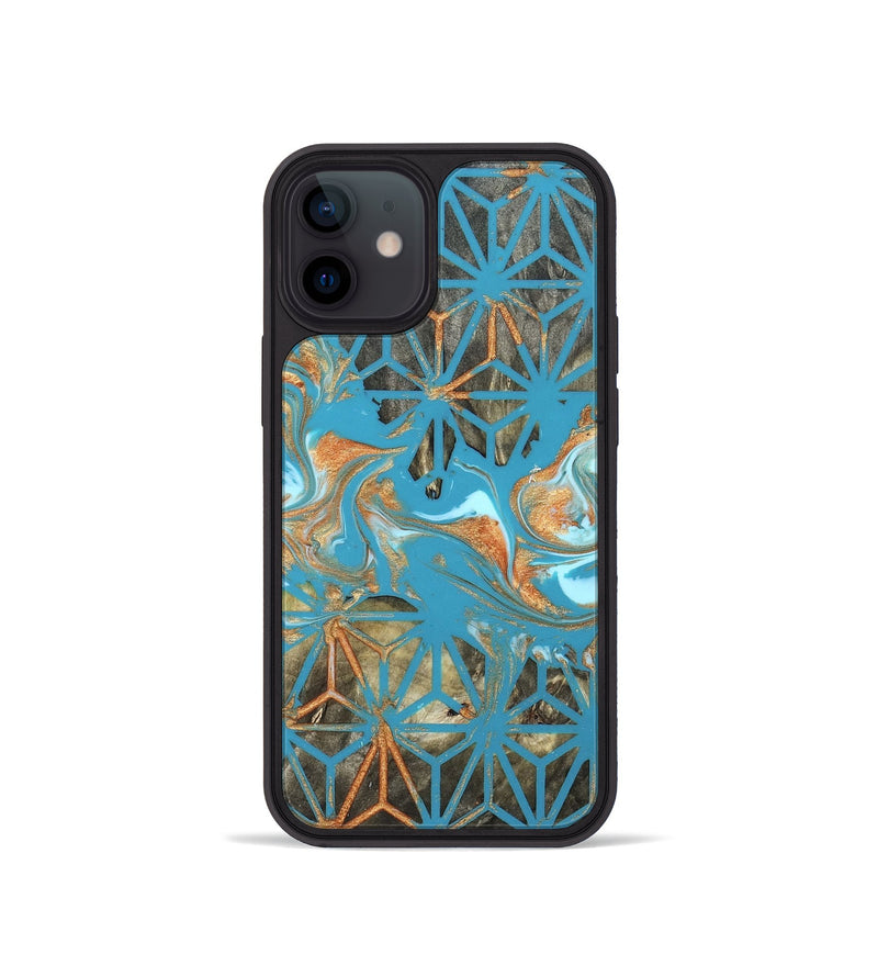 iPhone 12 mini Wood Phone Case - Cora (Pattern, 822078)