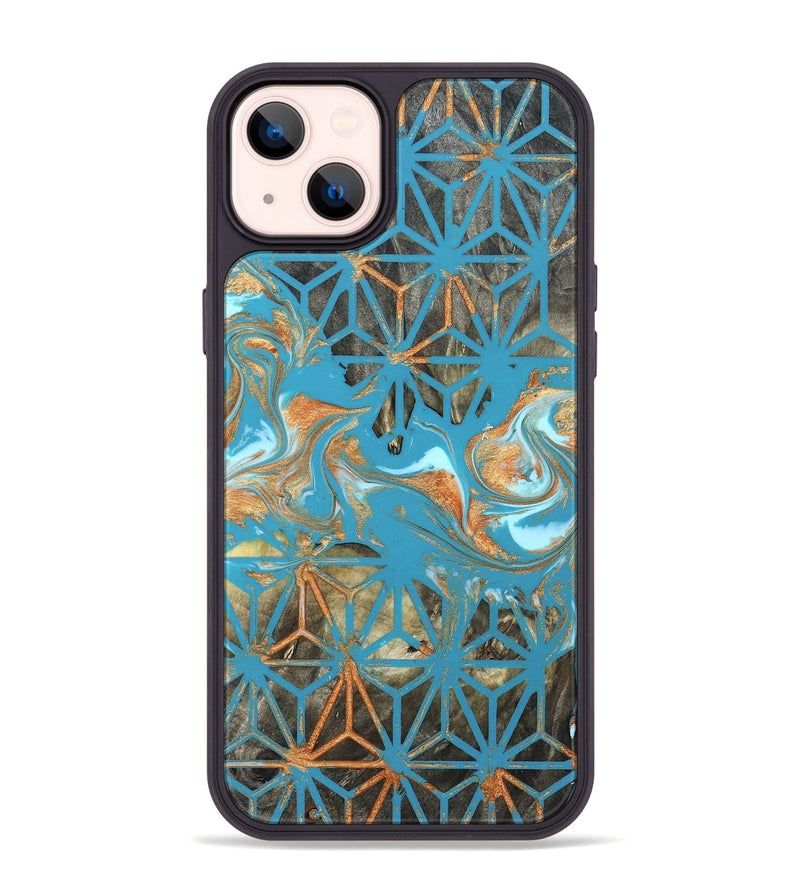 iPhone 14 Plus Wood Phone Case - Cora (Pattern, 822078)