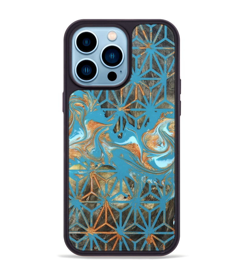 iPhone 14 Pro Max Wood Phone Case - Cora (Pattern, 822078)