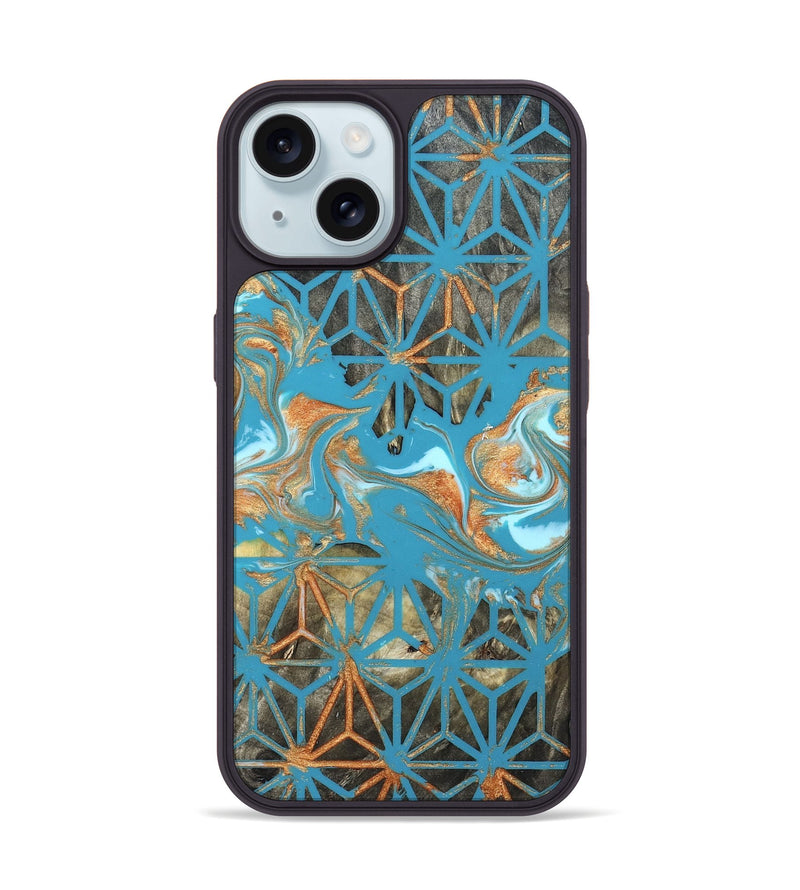 iPhone 15 Wood Phone Case - Cora (Pattern, 822078)