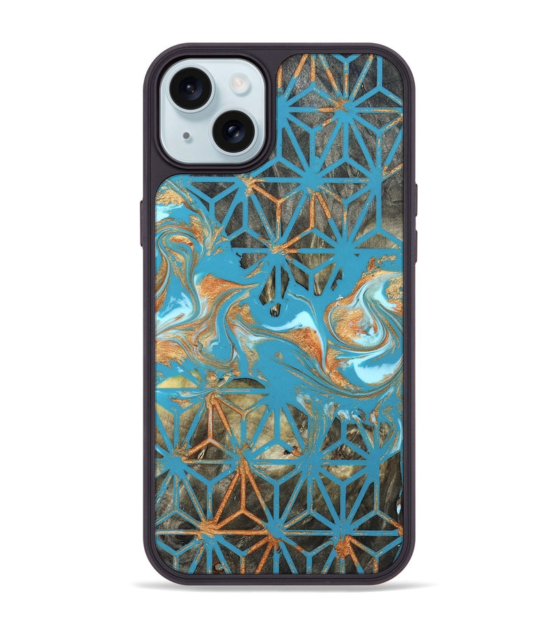 iPhone 15 Plus Wood Phone Case - Cora (Pattern, 822078)