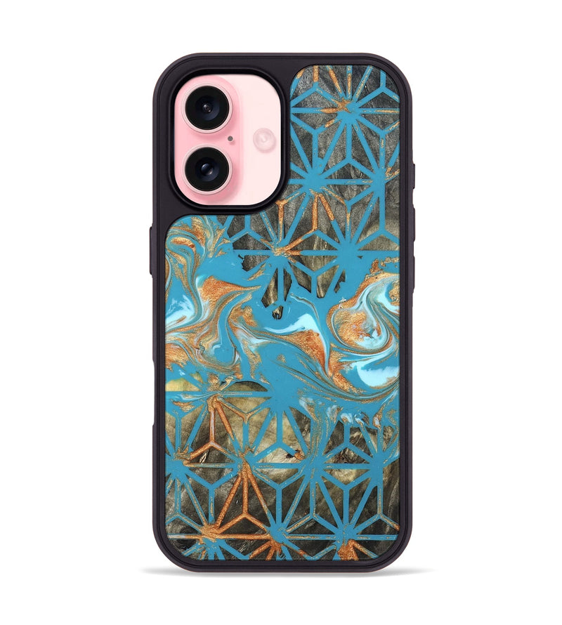 iPhone 16 Wood Phone Case - Cora (Pattern, 822078)