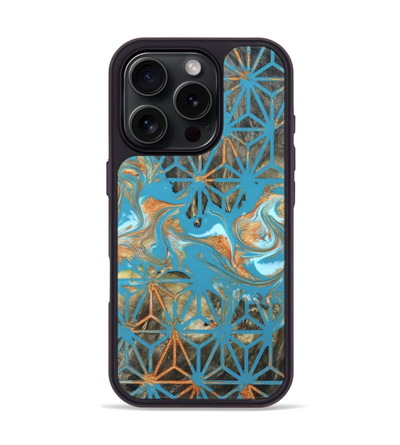 iPhone 16 Pro Wood Phone Case - Cora (Pattern, 822078)