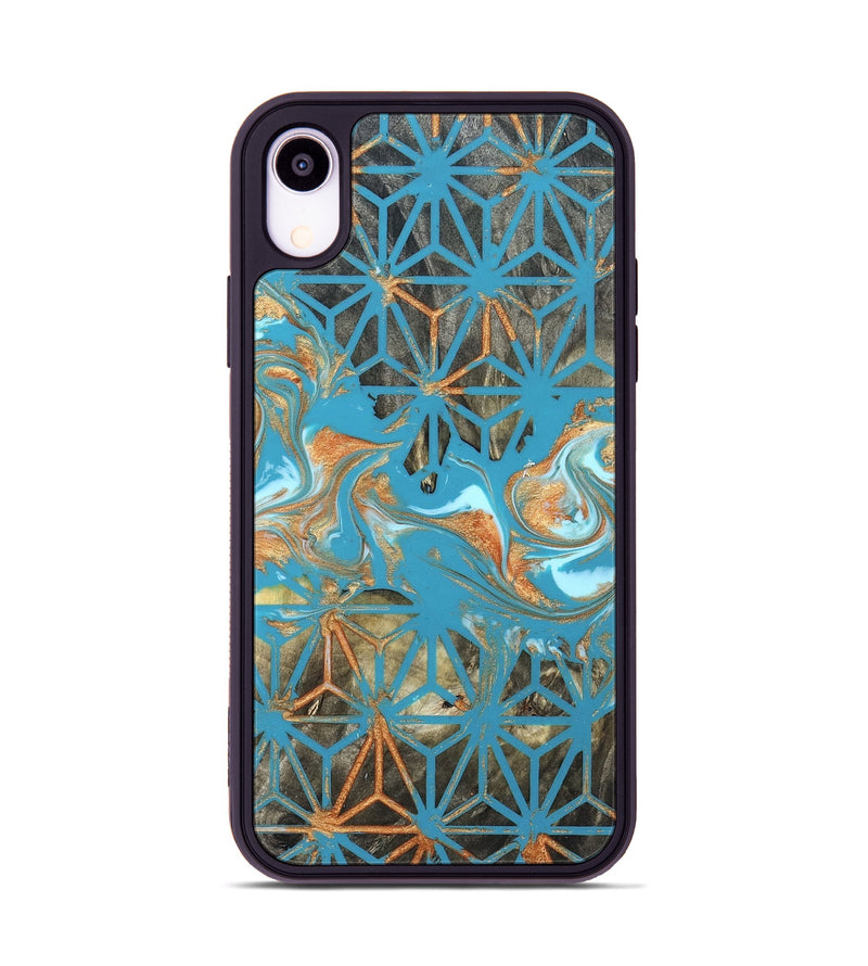 iPhone Xr Wood Phone Case - Cora (Pattern, 822078)