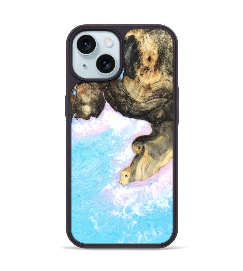 iPhone 15 Wood Phone Case - Willow (Coastal, 822079)