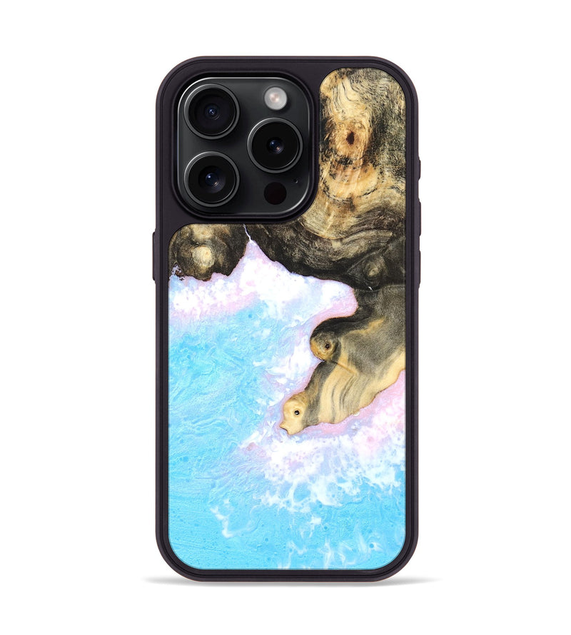 iPhone 15 Pro Wood Phone Case - Willow (Coastal, 822079)