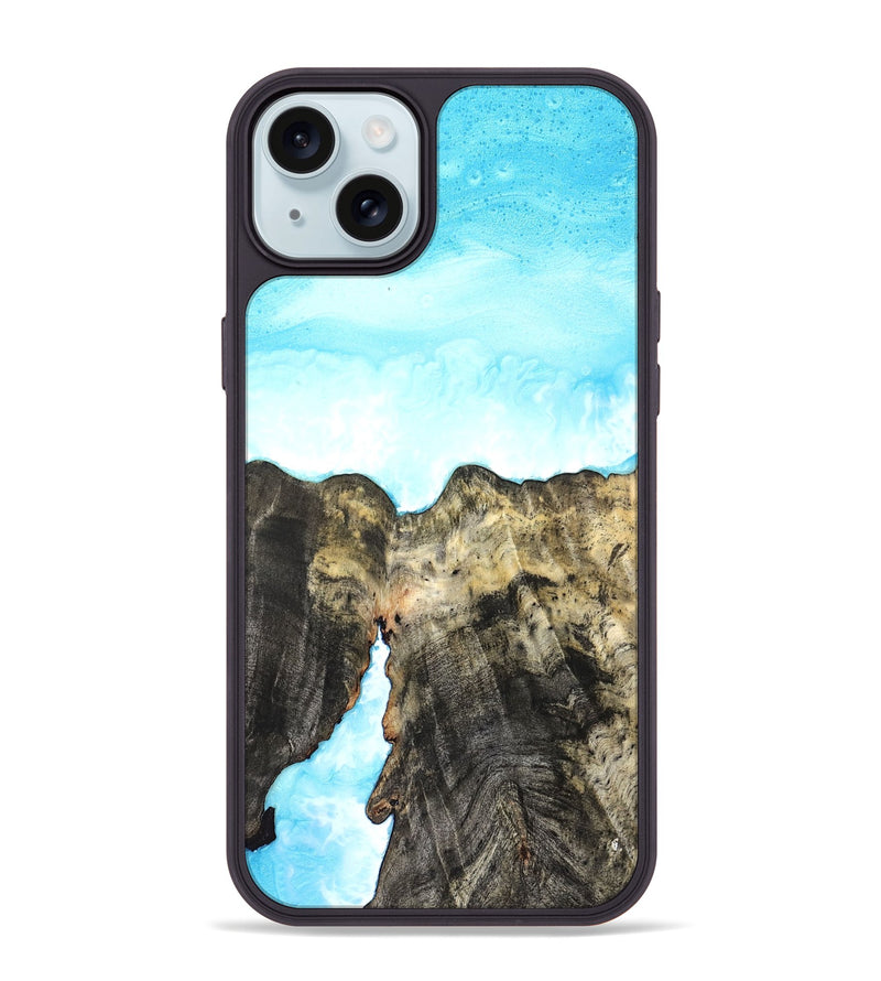 iPhone 15 Plus Wood Phone Case - Bethzy (Coastal, 822081)