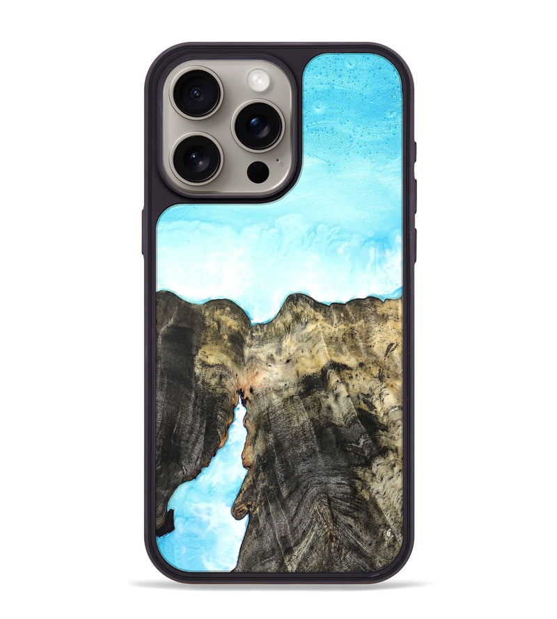 iPhone 15 Pro Max Wood Phone Case - Bethzy (Coastal, 822081)