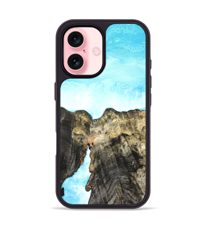 iPhone 16 Wood Phone Case - Bethzy (Coastal, 822081)