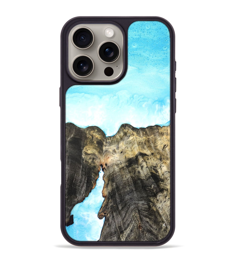 iPhone 16 Pro Max Wood Phone Case - Bethzy (Coastal, 822081)
