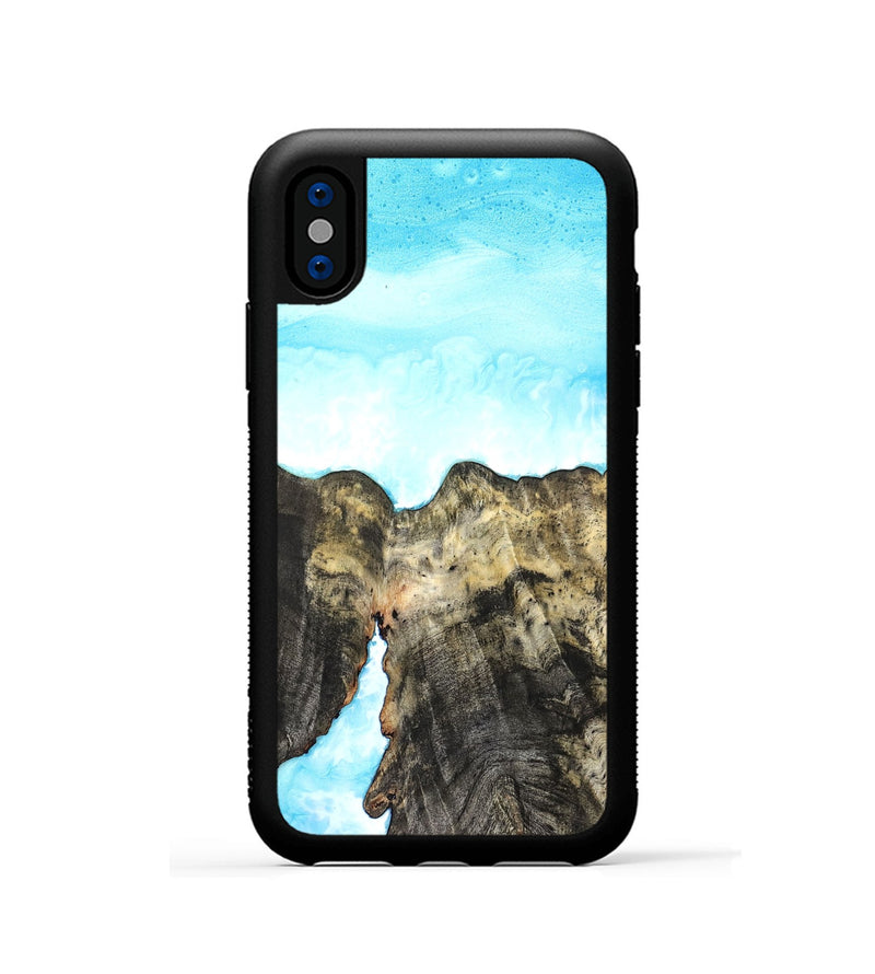 iPhone Xs Wood Phone Case - Bethzy (Coastal, 822081)