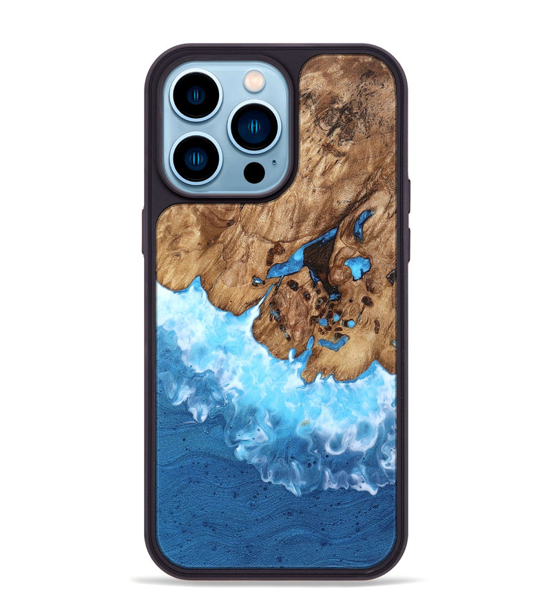 iPhone 14 Pro Max Wood Phone Case - Eliel (Coastal, 822082)