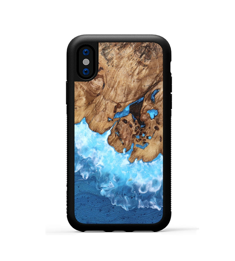 iPhone Xs Wood Phone Case - Eliel (Coastal, 822082)