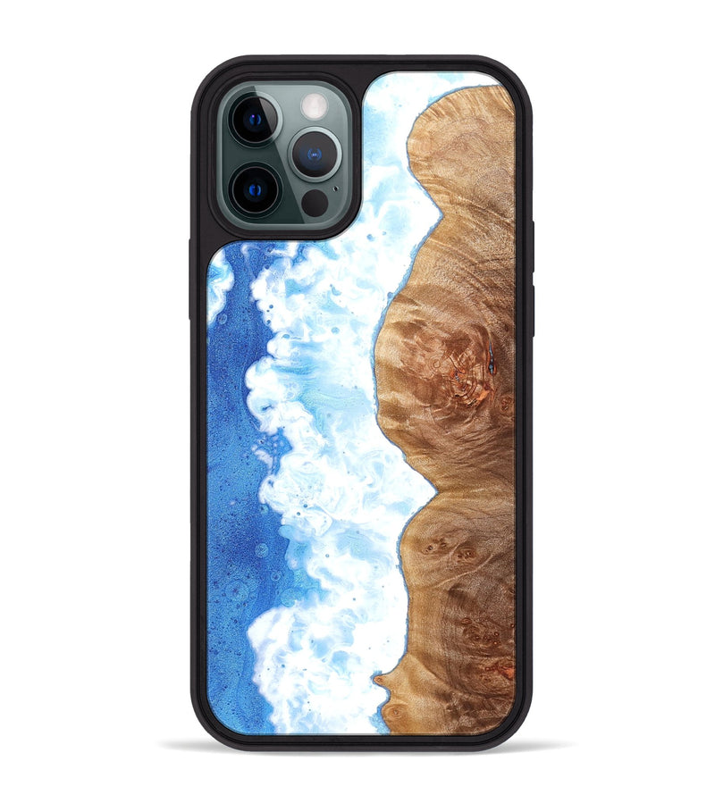 iPhone 12 Pro Max Wood Phone Case - Sena (Coastal, 822083)
