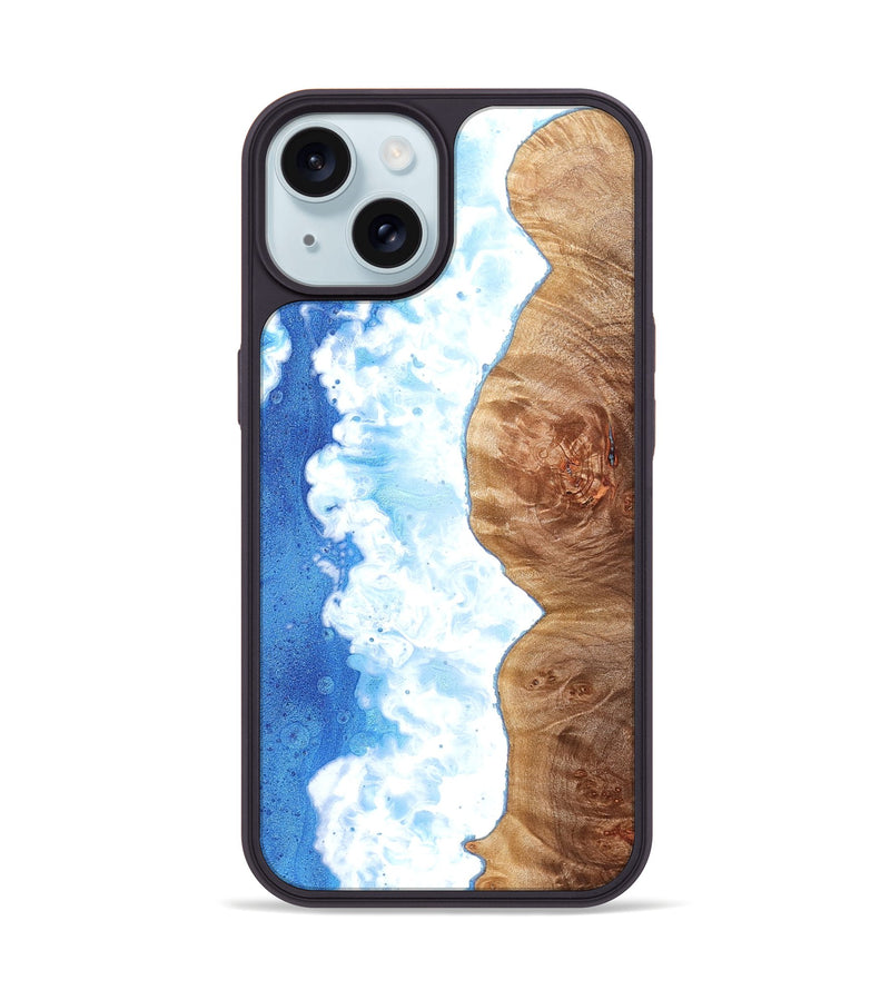 iPhone 15 Wood Phone Case - Sena (Coastal, 822083)