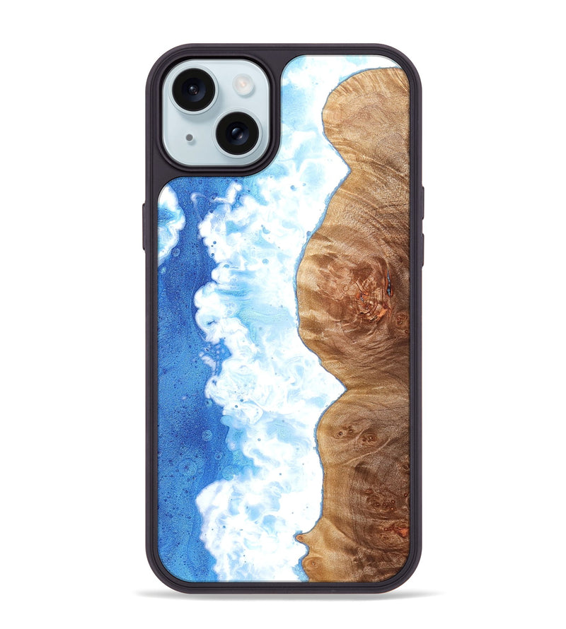 iPhone 15 Plus Wood Phone Case - Sena (Coastal, 822083)