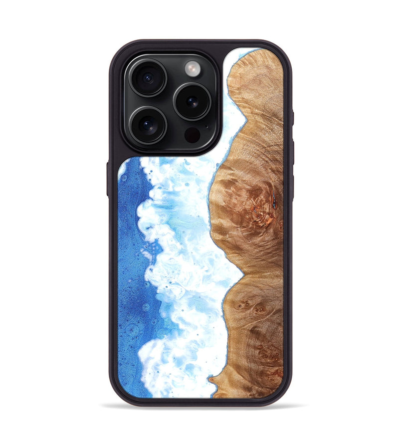 iPhone 15 Pro Wood Phone Case - Sena (Coastal, 822083)