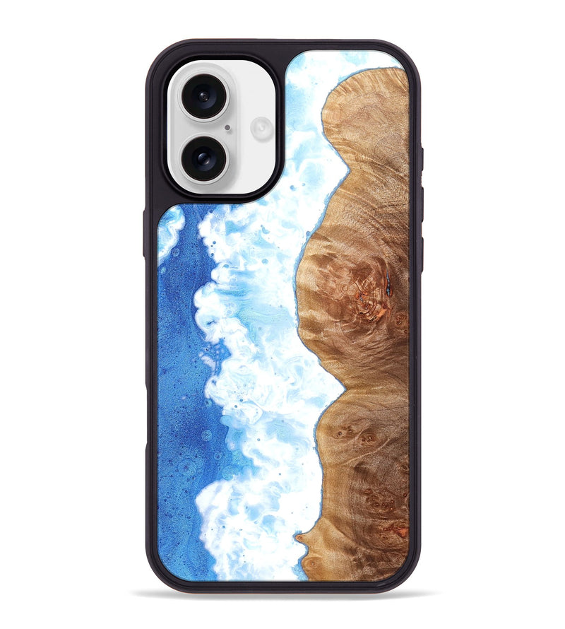 iPhone 16 Plus Wood Phone Case - Sena (Coastal, 822083)