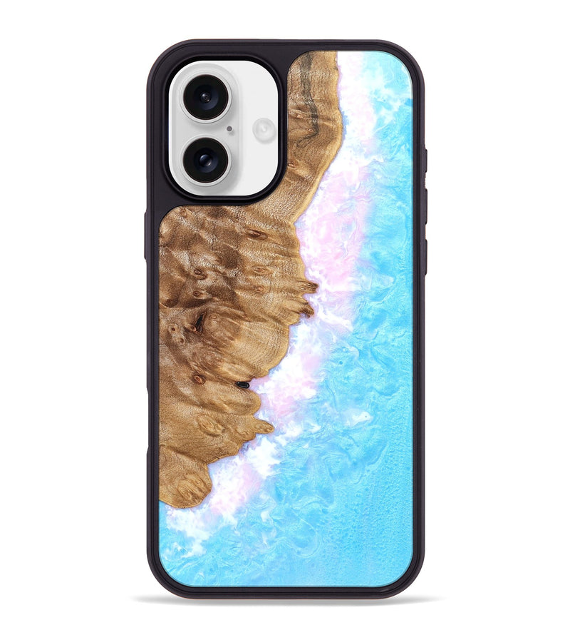 iPhone 16 Plus Wood Phone Case - Ferne (Coastal, 822084)