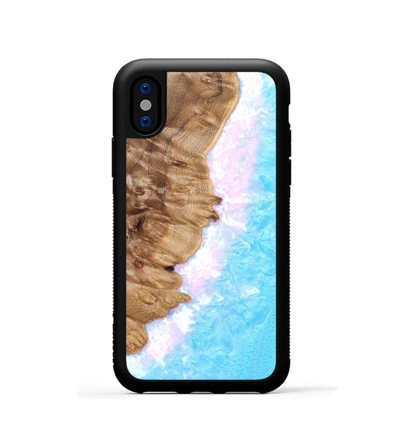 iPhone Xs Wood Phone Case - Ferne (Coastal, 822084)
