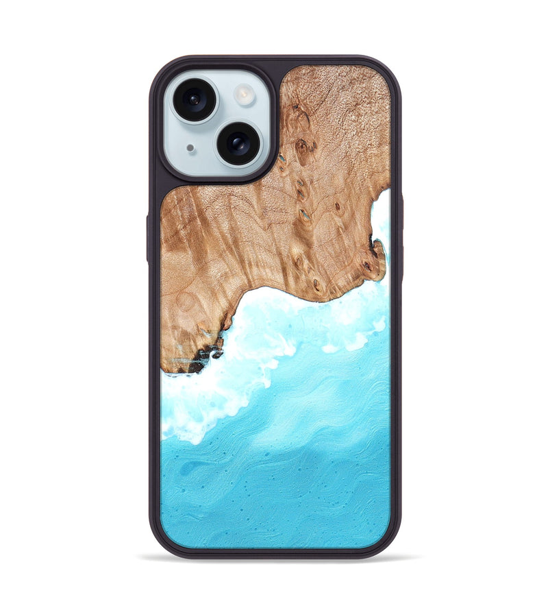 iPhone 15 Wood Phone Case - Dax (Coastal, 822085)