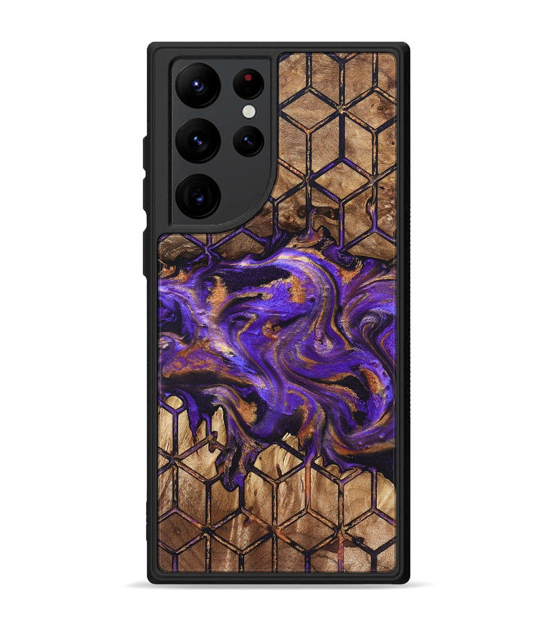 Galaxy S22 Ultra Wood Phone Case - Dandre (Pattern, 822087)