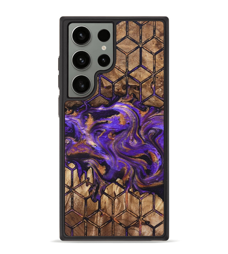 Galaxy S23 Ultra Wood Phone Case - Dandre (Pattern, 822087)