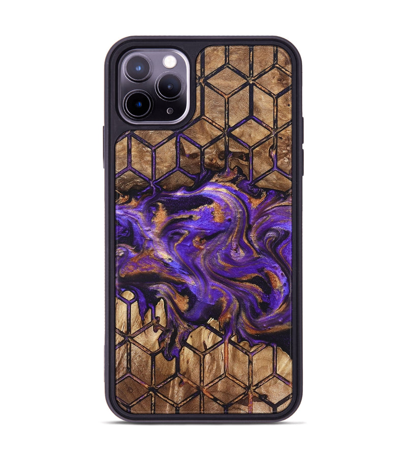 iPhone 11 Pro Max Wood Phone Case - Dandre (Pattern, 822087)
