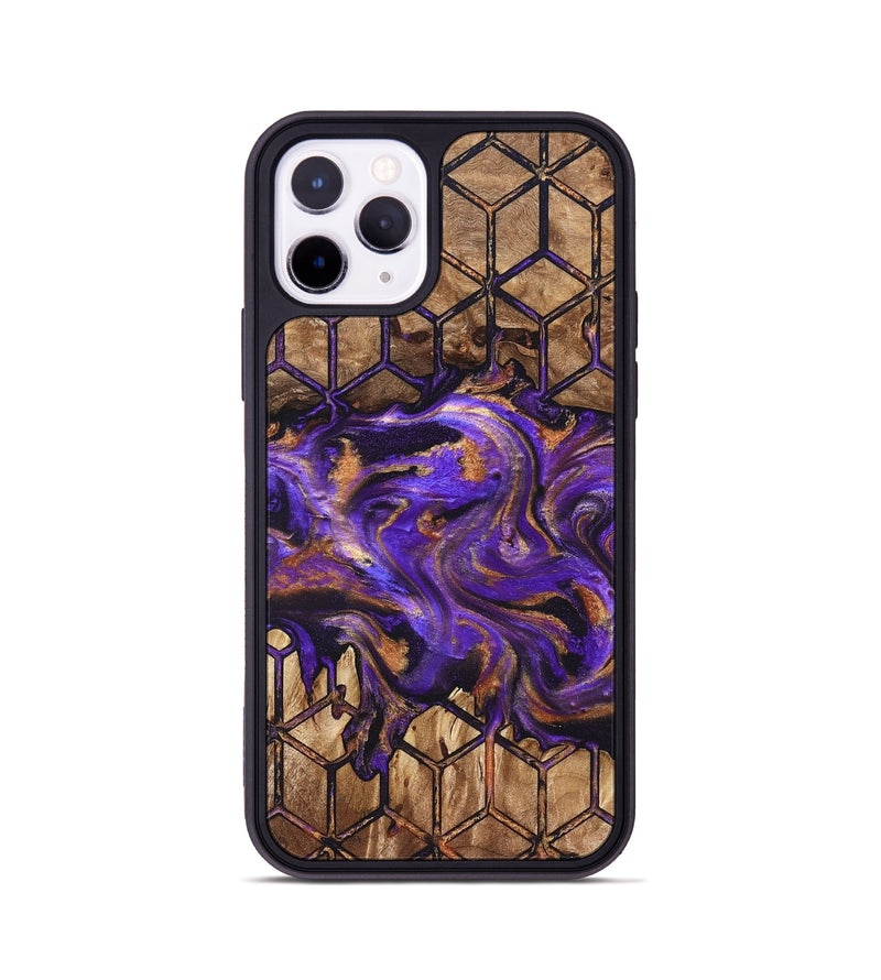iPhone 11 Pro Wood Phone Case - Dandre (Pattern, 822087)