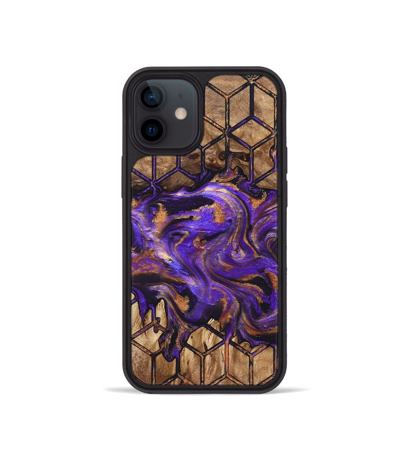 iPhone 12 mini Wood Phone Case - Dandre (Pattern, 822087)