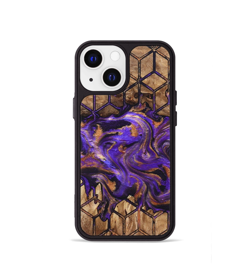 iPhone 13 mini Wood Phone Case - Dandre (Pattern, 822087)