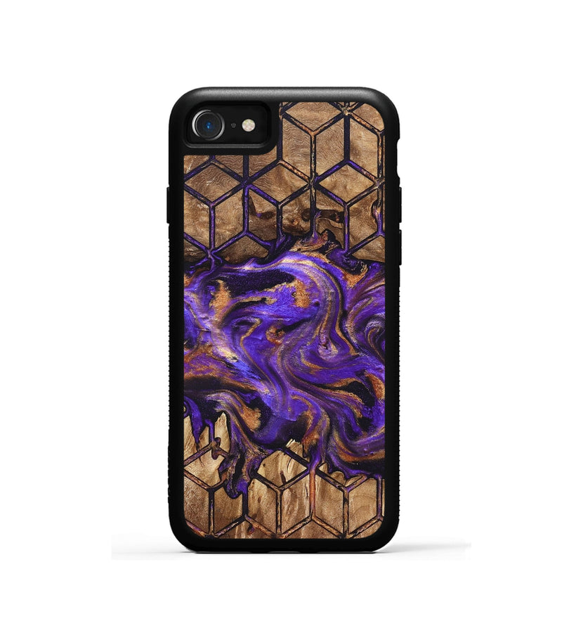 iPhone SE Wood Phone Case - Dandre (Pattern, 822087)