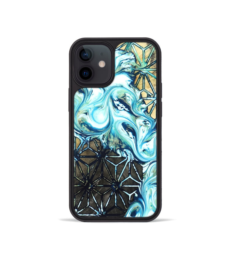 iPhone 12 mini Wood Phone Case - Alva (Pattern, 822088)