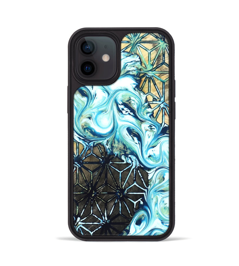 iPhone 12 Wood Phone Case - Alva (Pattern, 822088)