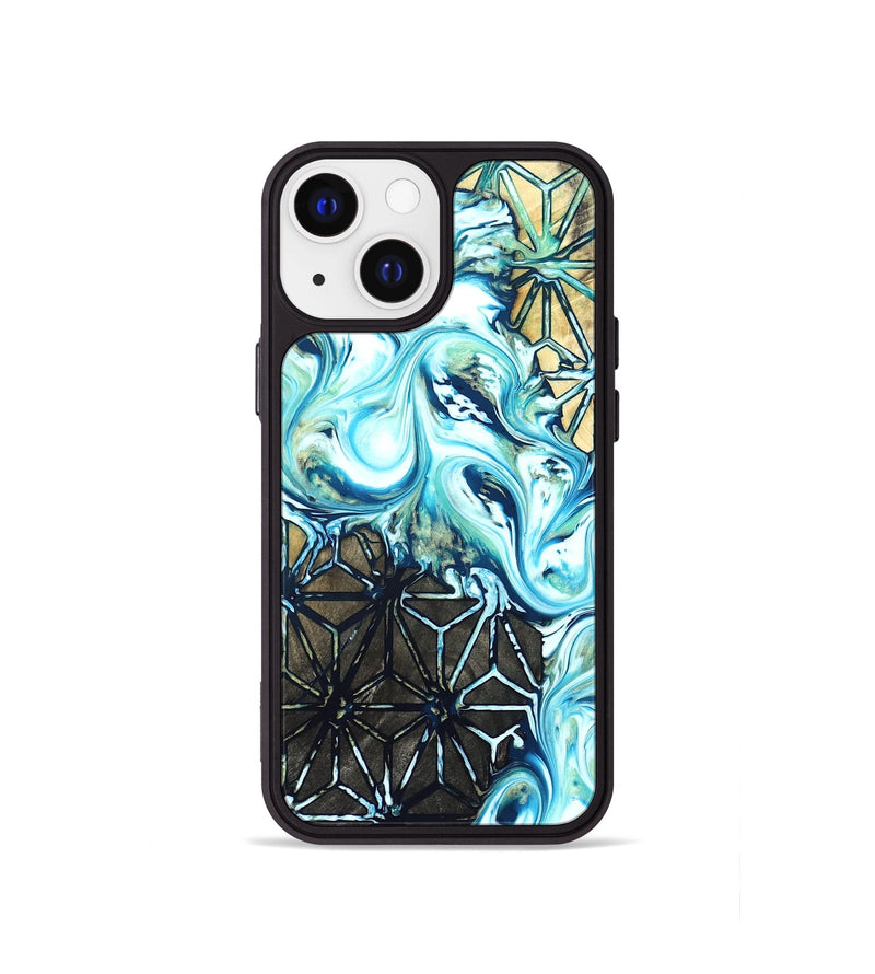 iPhone 13 mini Wood Phone Case - Alva (Pattern, 822088)
