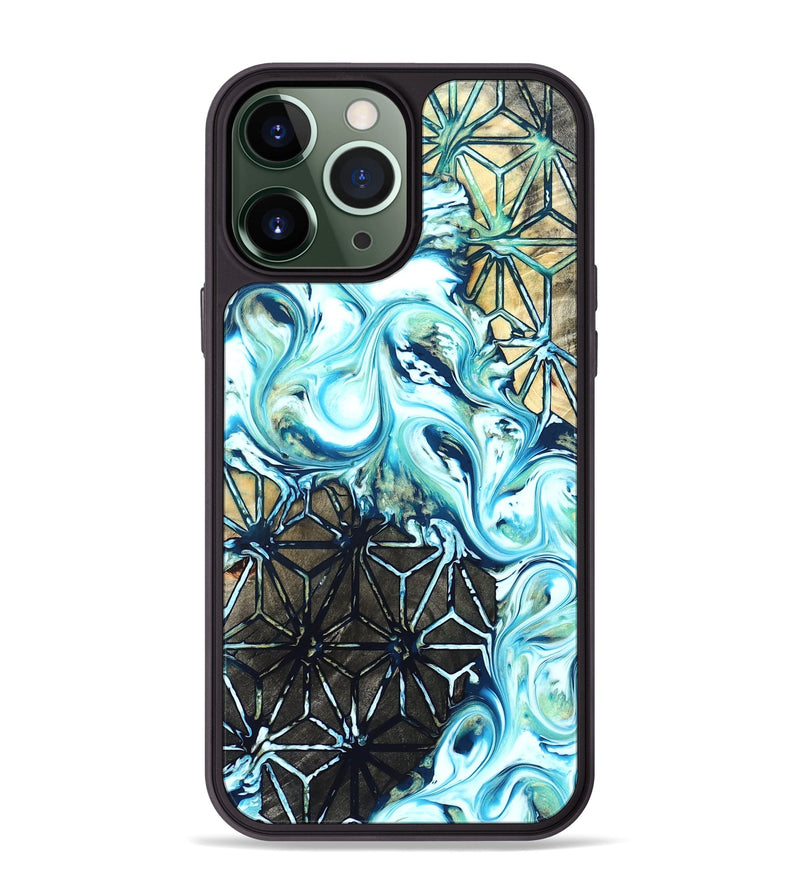 iPhone 13 Pro Max Wood Phone Case - Alva (Pattern, 822088)