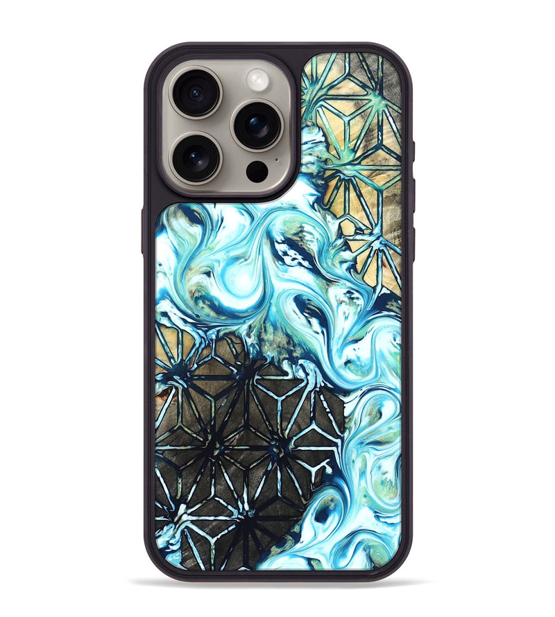 iPhone 15 Pro Max Wood Phone Case - Alva (Pattern, 822088)
