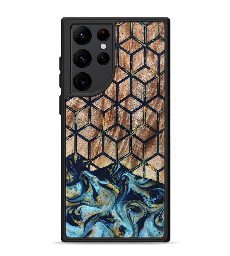Galaxy S22 Ultra Wood Phone Case - Adda (Pattern, 822089)