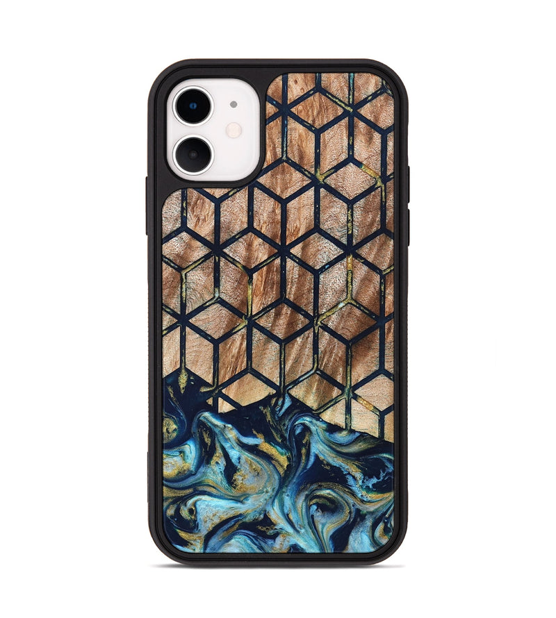 iPhone 11 Wood Phone Case - Adda (Pattern, 822089)