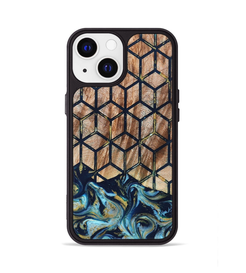 iPhone 13 Wood Phone Case - Adda (Pattern, 822089)