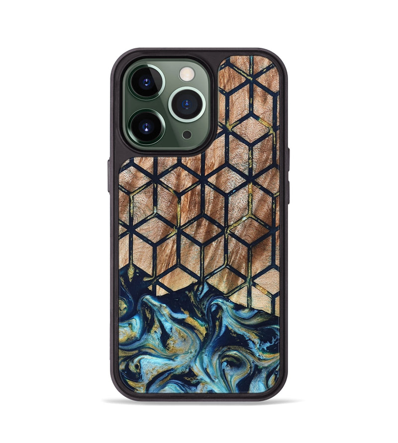 iPhone 13 Pro Wood Phone Case - Adda (Pattern, 822089)