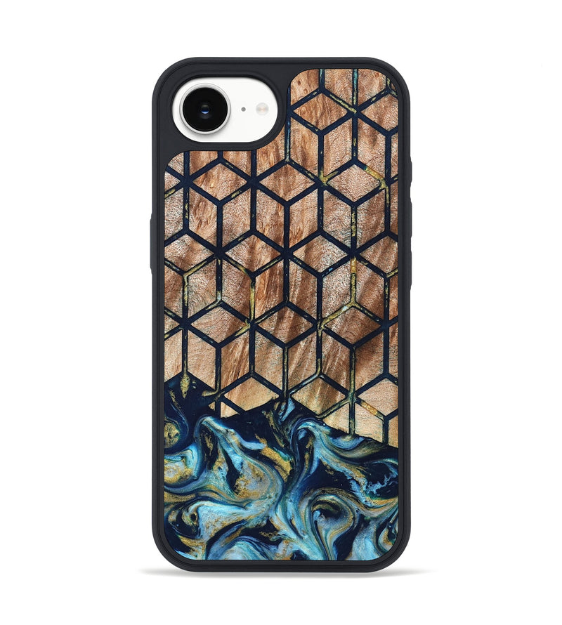 iPhone 16e Wood Phone Case - Adda (Pattern, 822089)