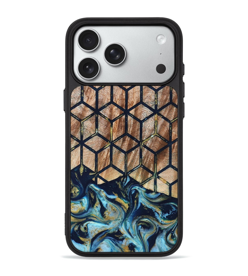 iPhone 18 Pro Max Wood Phone Case - Adda (Pattern, 822089)