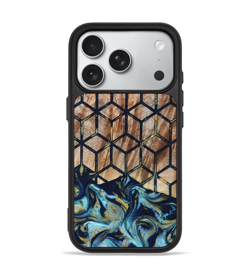 iPhone 18 Pro Wood Phone Case - Adda (Pattern, 822089)